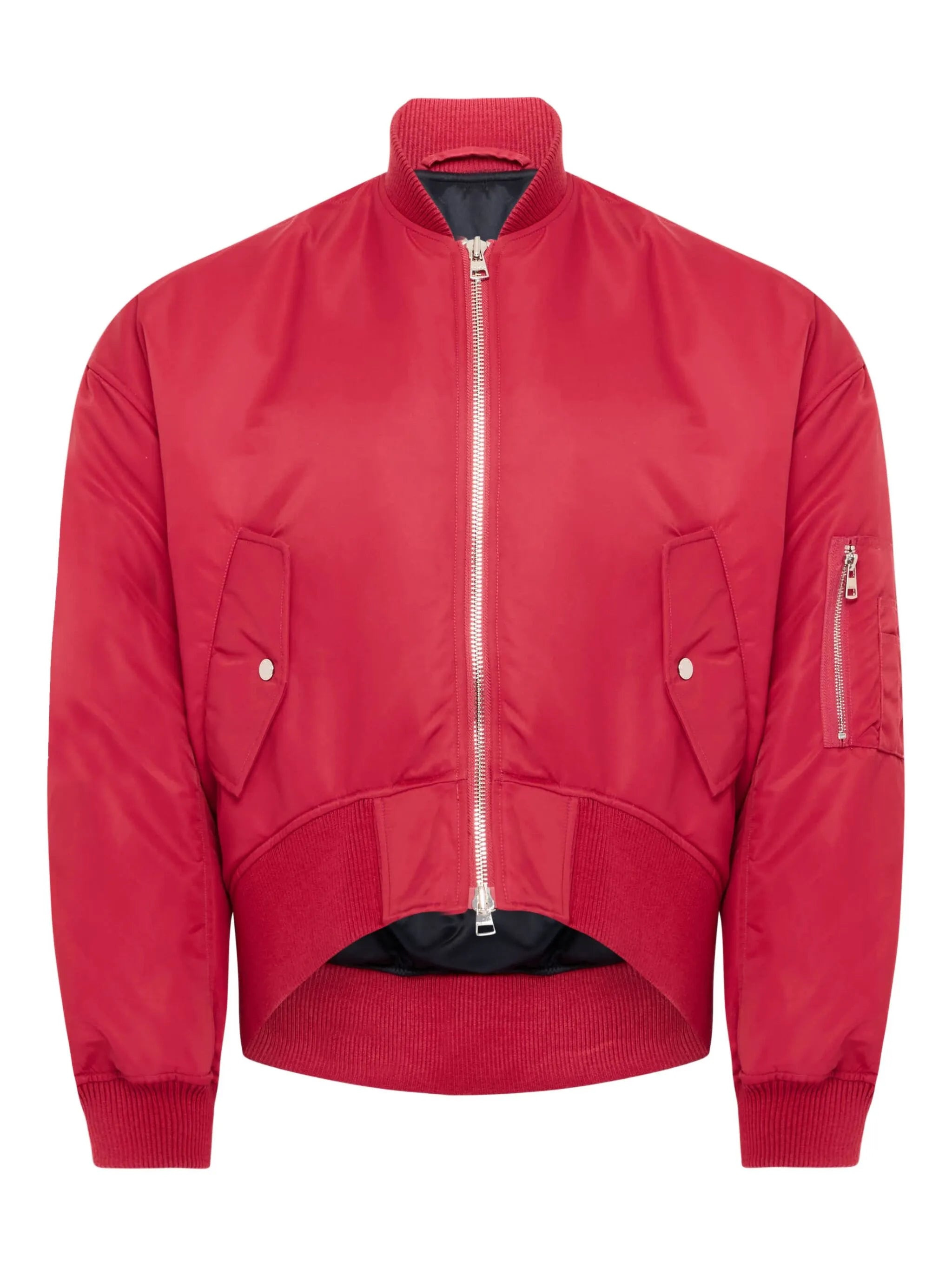 Jw Anderson Boxy Zip-front Bomber Jacket - 1