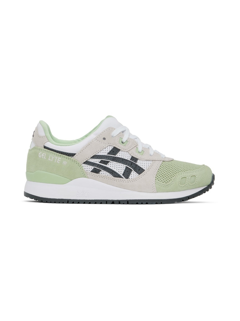 Green & Off-White GEL-LYTE III OG Sneakers - 1