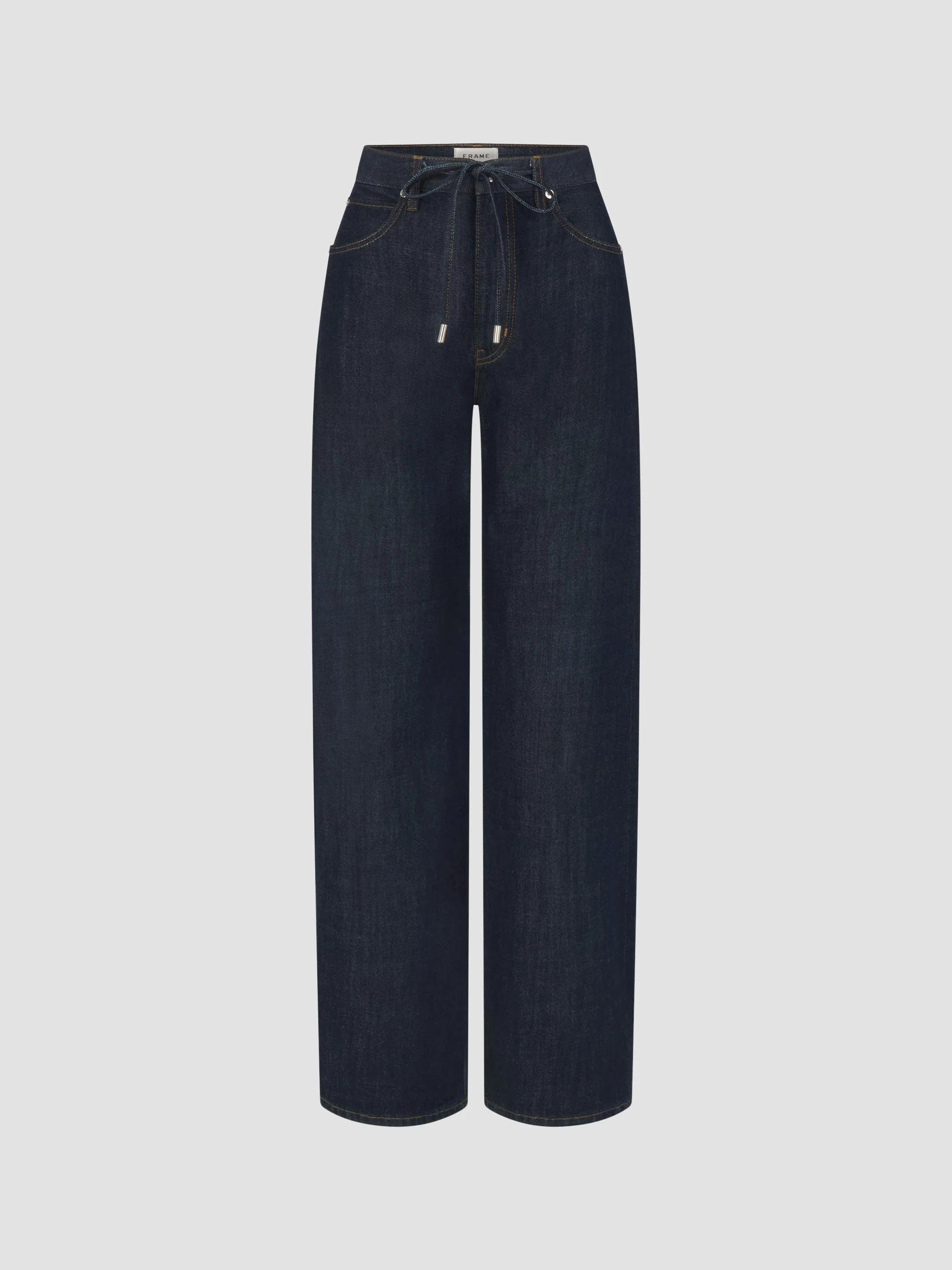 Women's The Off Duty Drawstring Bow Jeans - Rinse - 1
