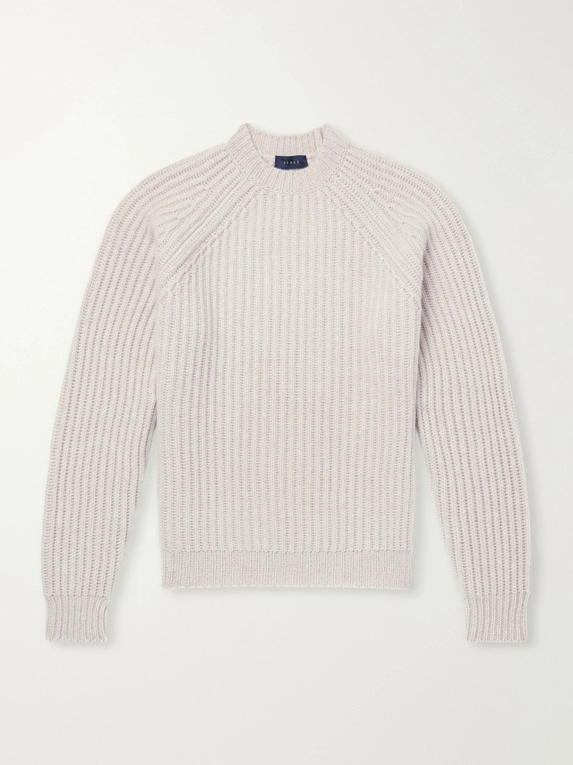 Ribbed Cashmere Sweater - 1