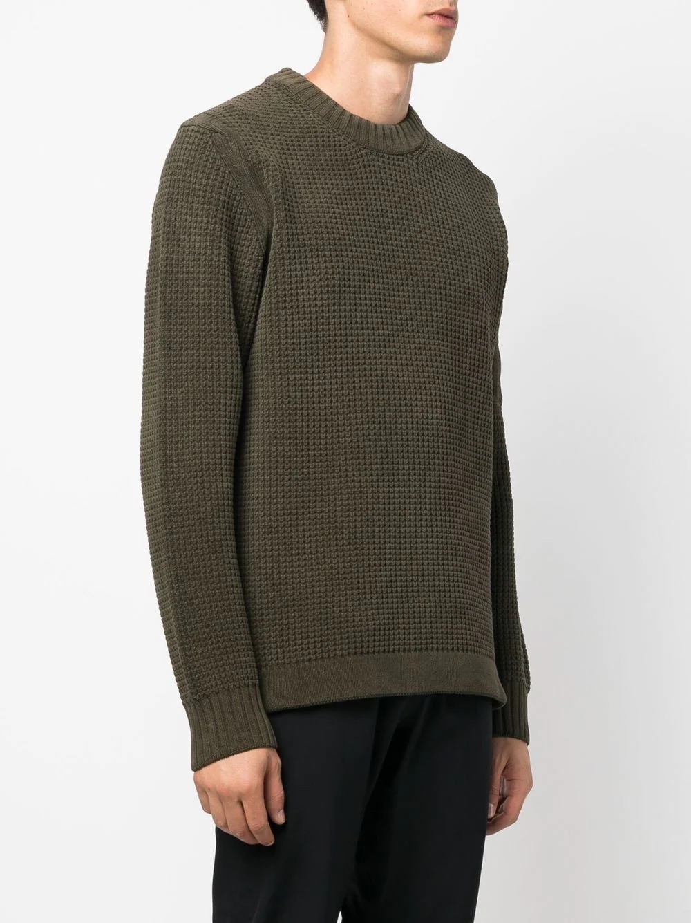 cotton-knit jumper - 3