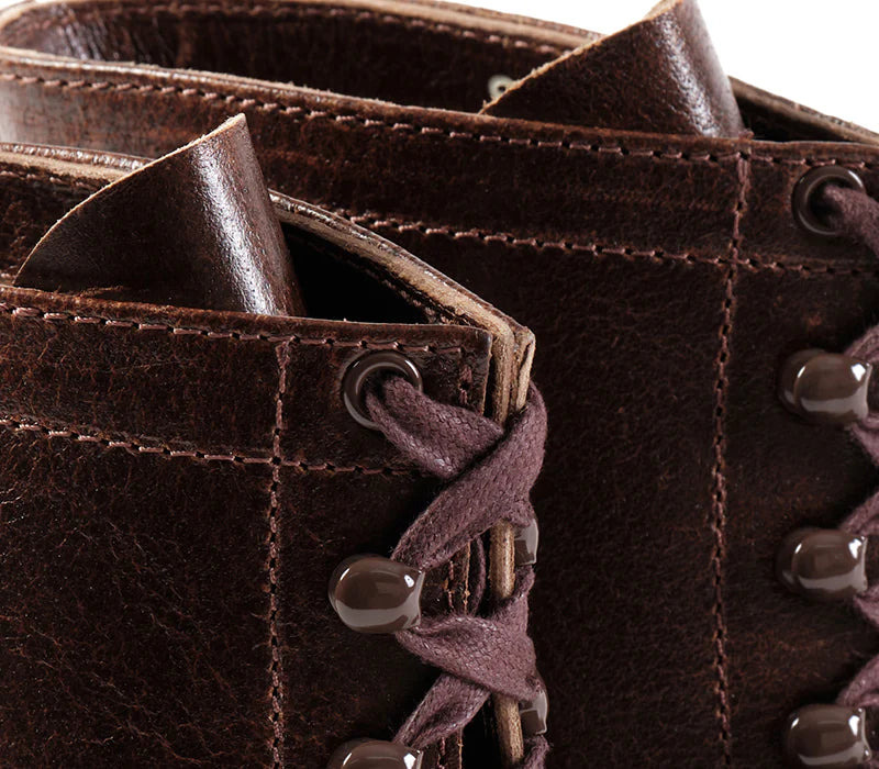 LK-039 Fieldmaster Boots Horween SHF Horsehide Havana Leather - 7