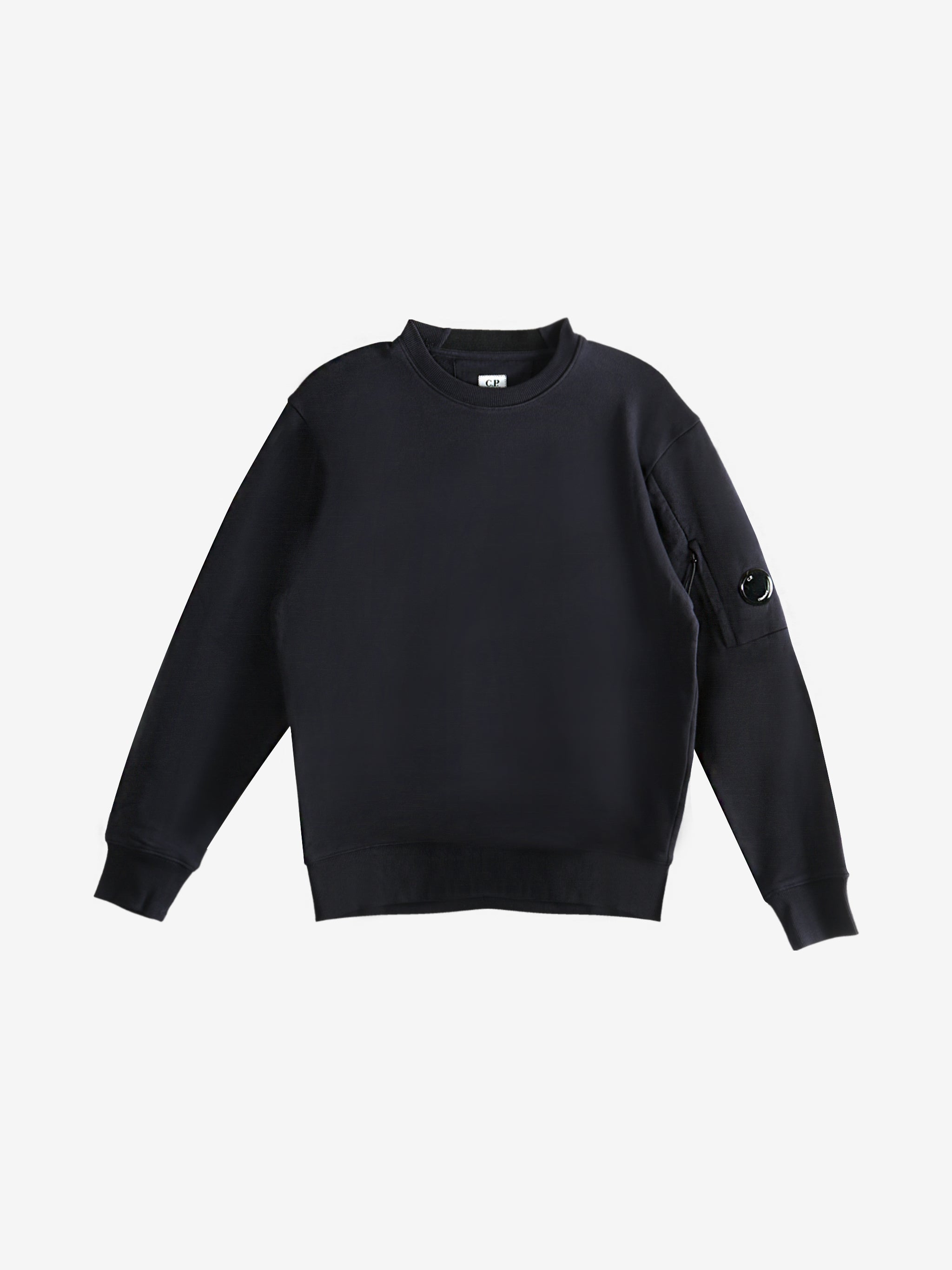 C.P.COMPANY - Men Sweatshirts Crew Neck In Diagonal Raised Fleece - 6