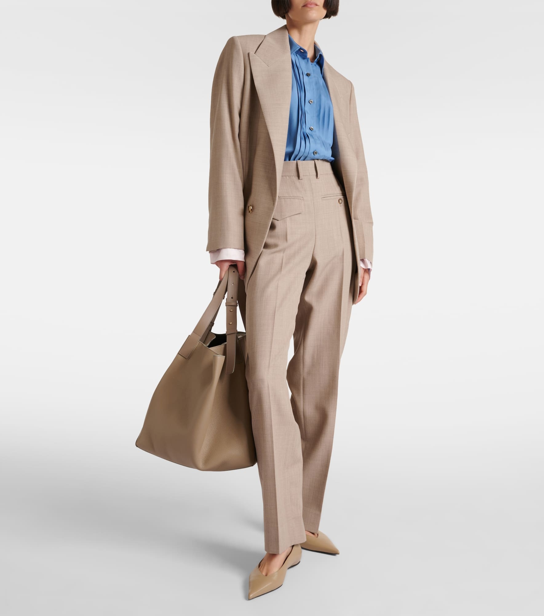 Virgin wool straight pants - 2