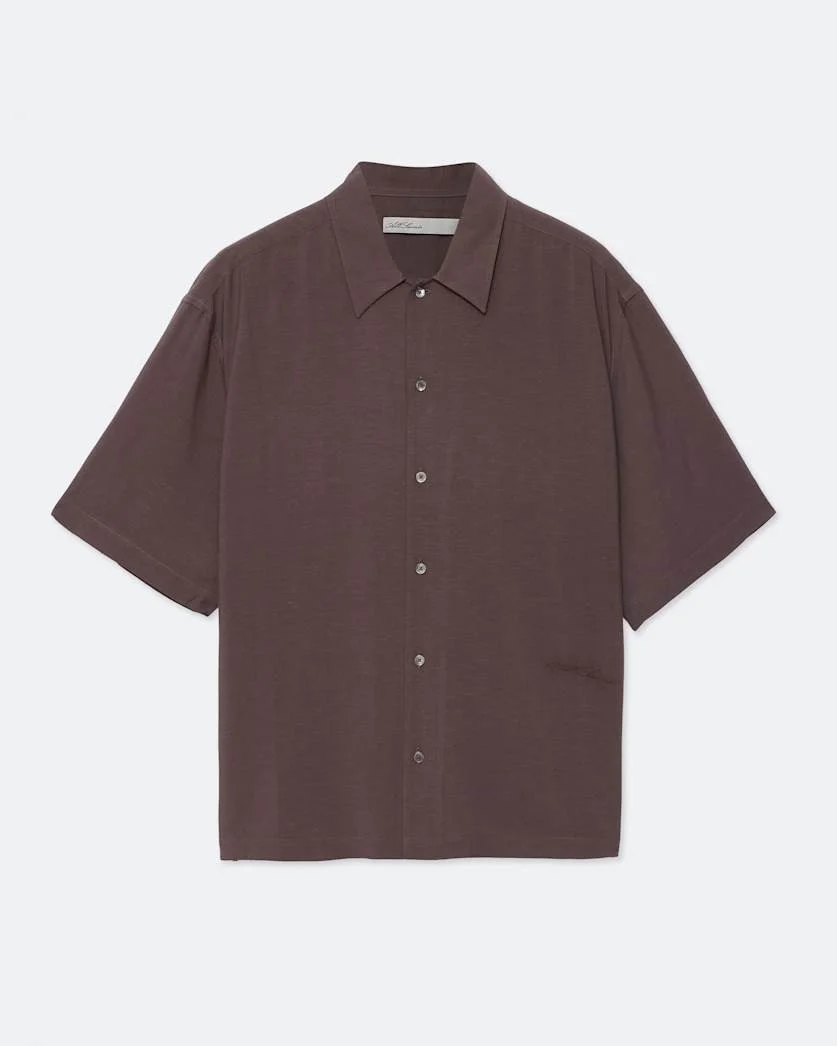 ARCHER OVERSIZED VISCOSE SHIRT - 1
