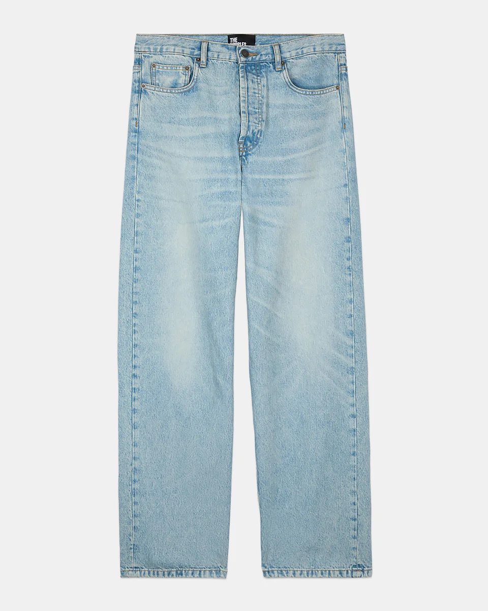 STRAIGHT BLUE JEANS - 1