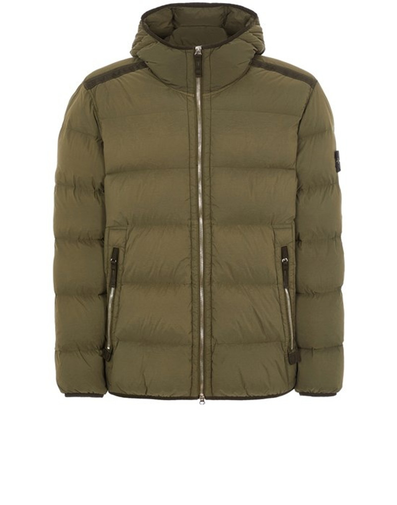 43728 SEAMLESS TUNNEL NYLON DOWN-TC OLIVE GREEN - 1