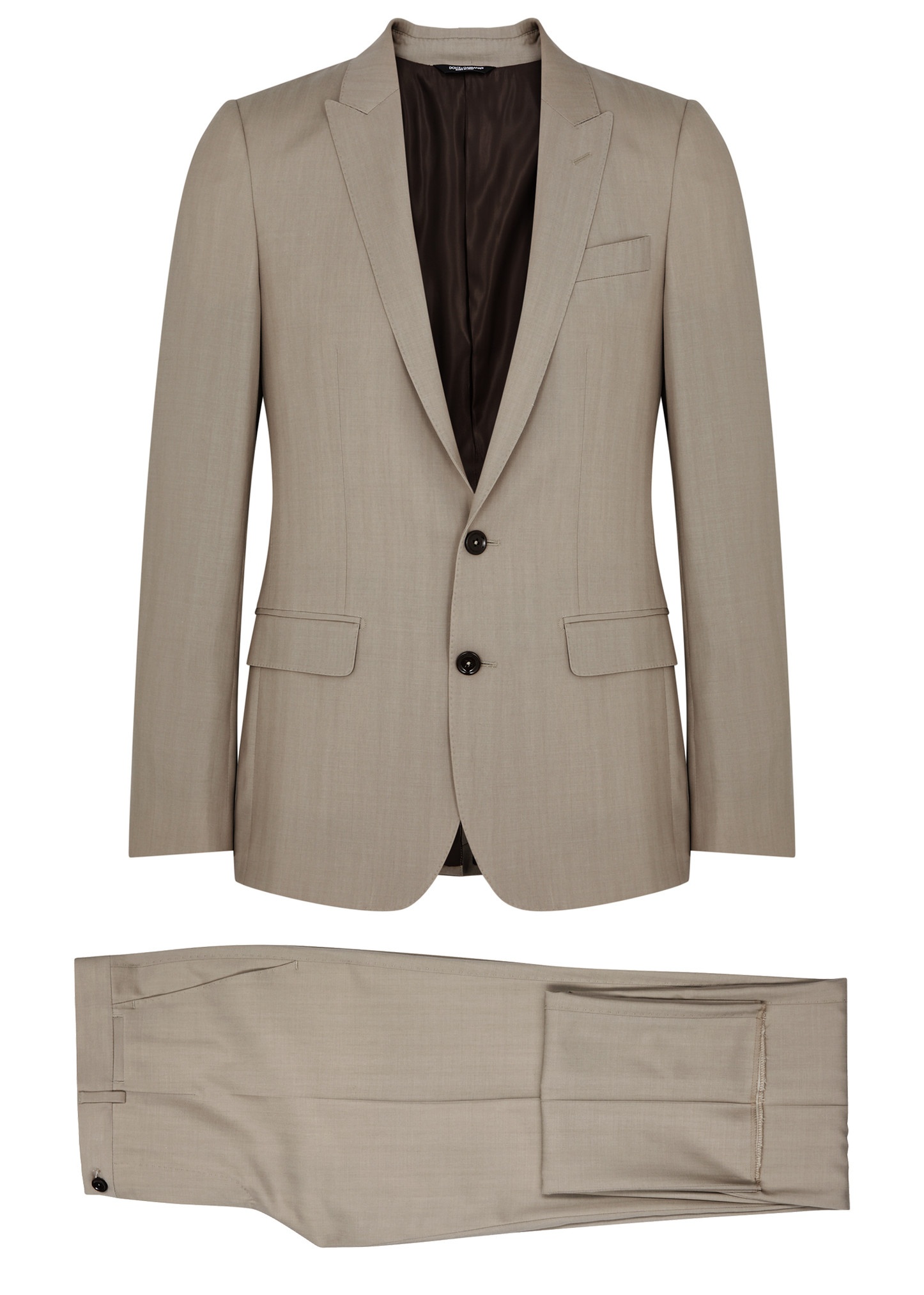Martini-fit wool tuxedo suit - 1