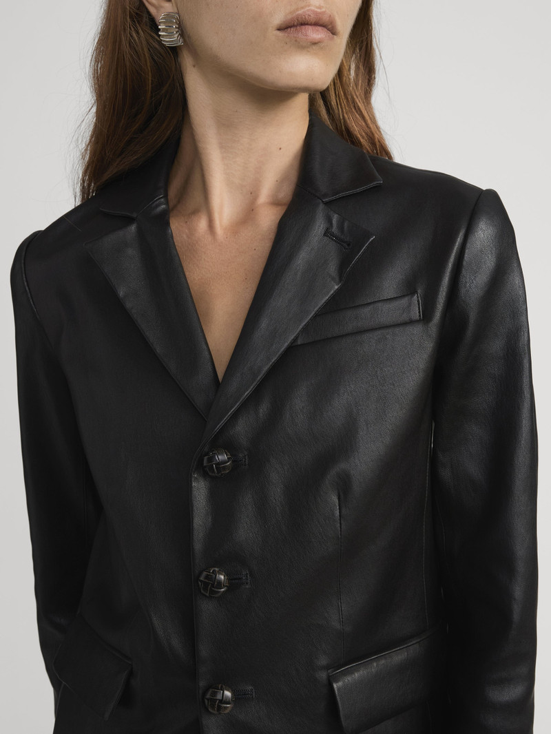 The Leather Smart Blazer 4