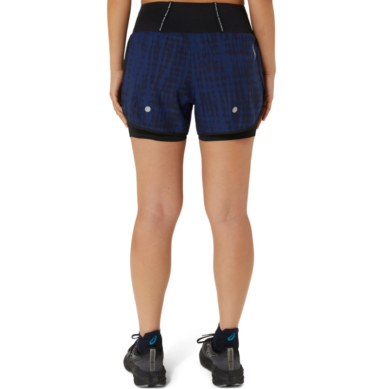 Asics ROAD ALL OVER PRINT 2-N-1 3.5IN SHORT outlook