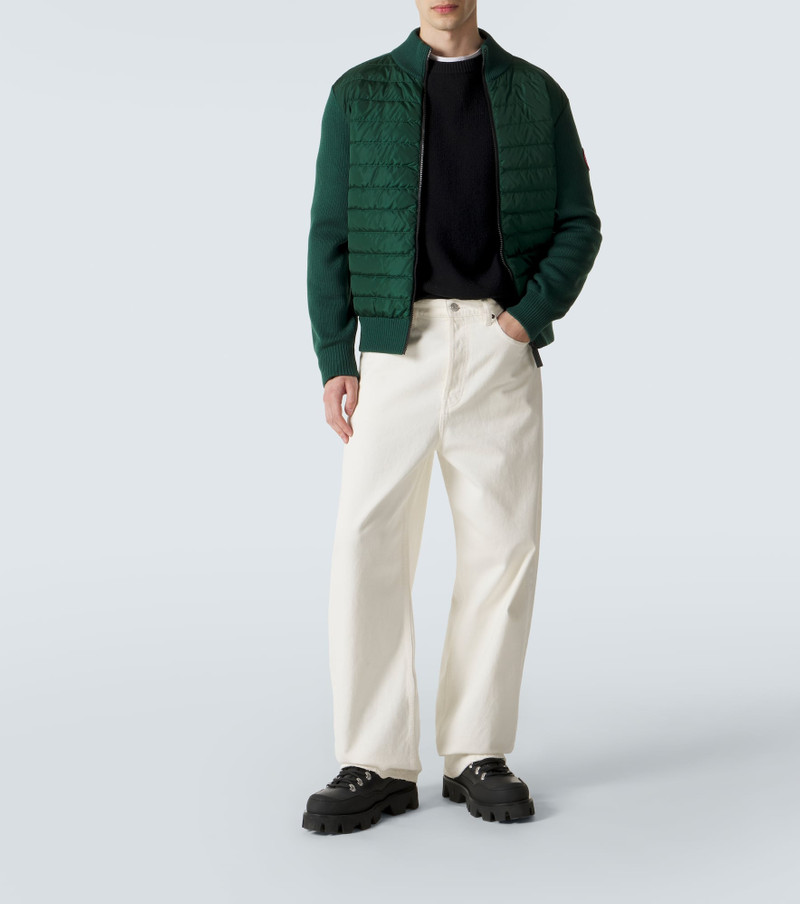 Canada Goose HyBridge wool down jacket outlook