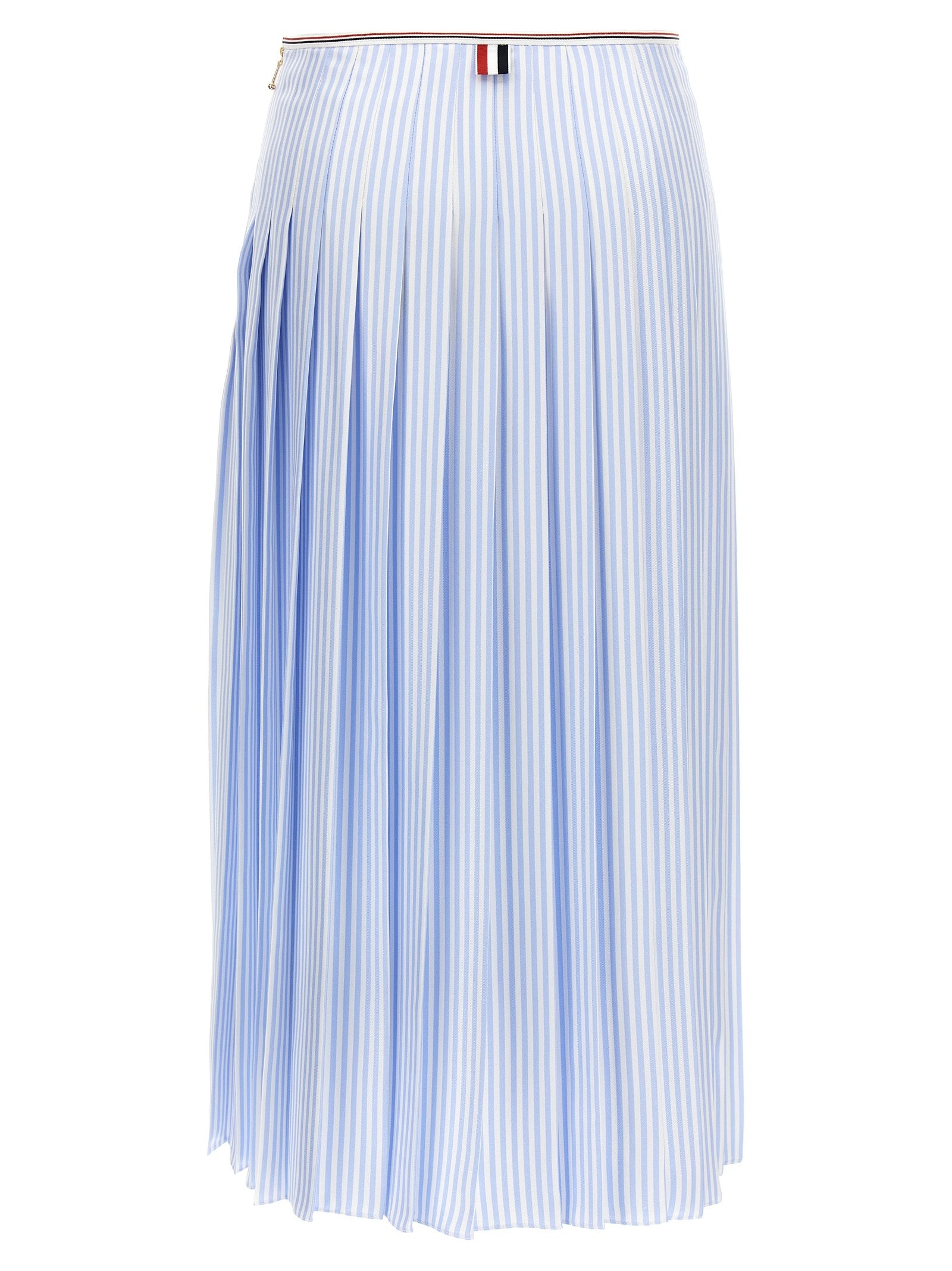 Silk Skirt Skirts Light Blue - 2