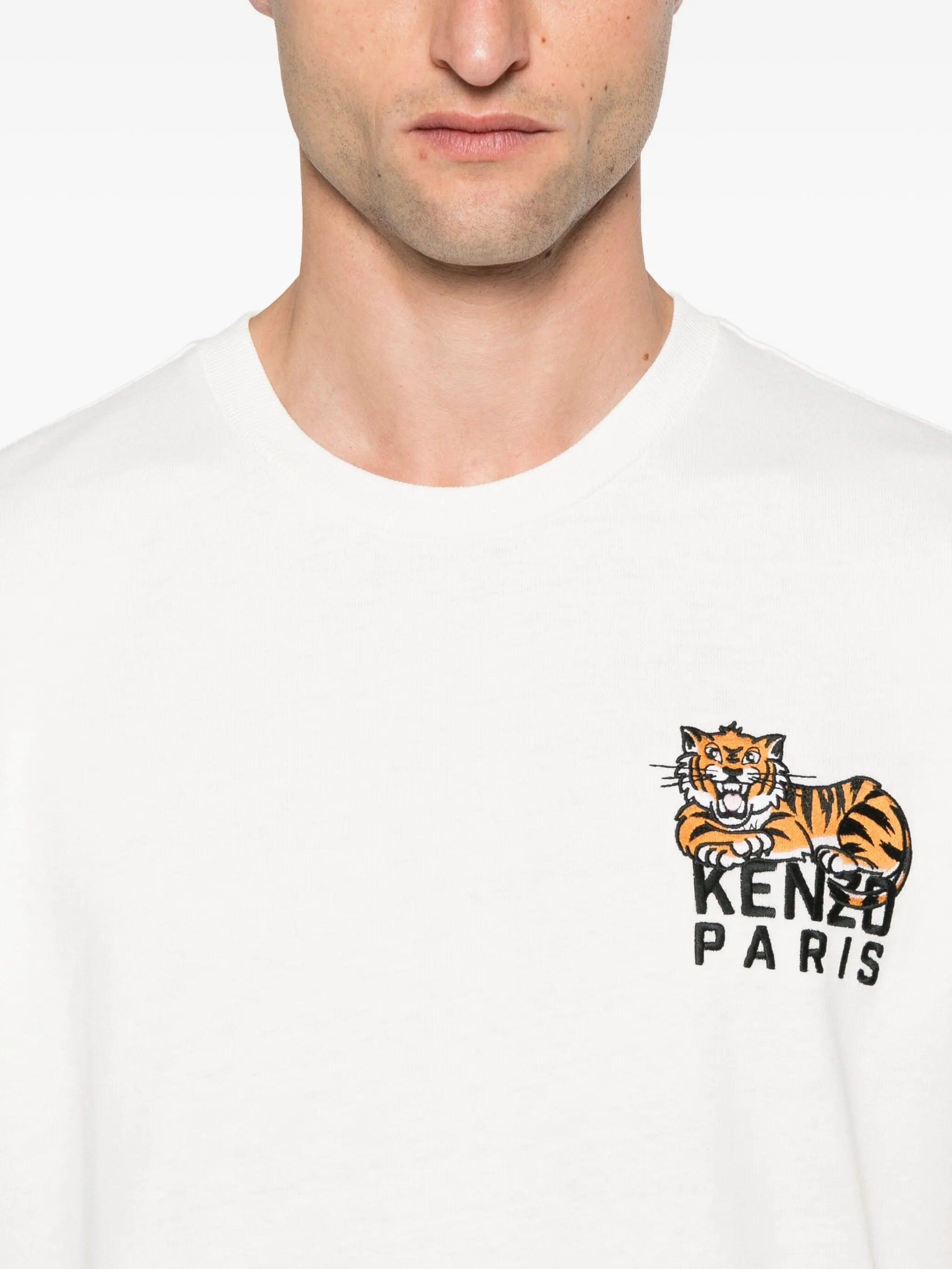 Kenzo Happy Tiger Cotton T-shirt - 3