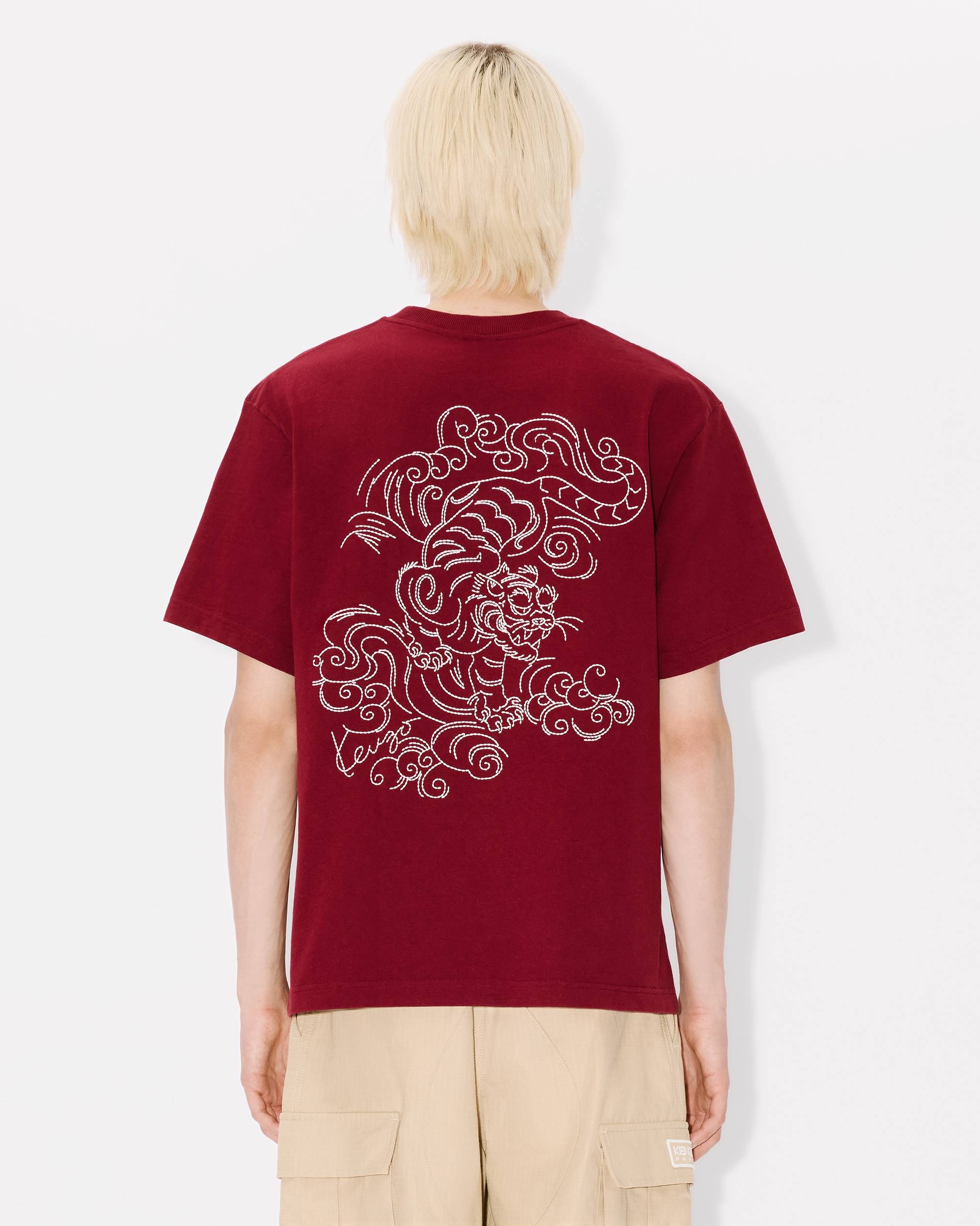 'KENZO Star Tiger' embroidered oversized T-shirt - 4