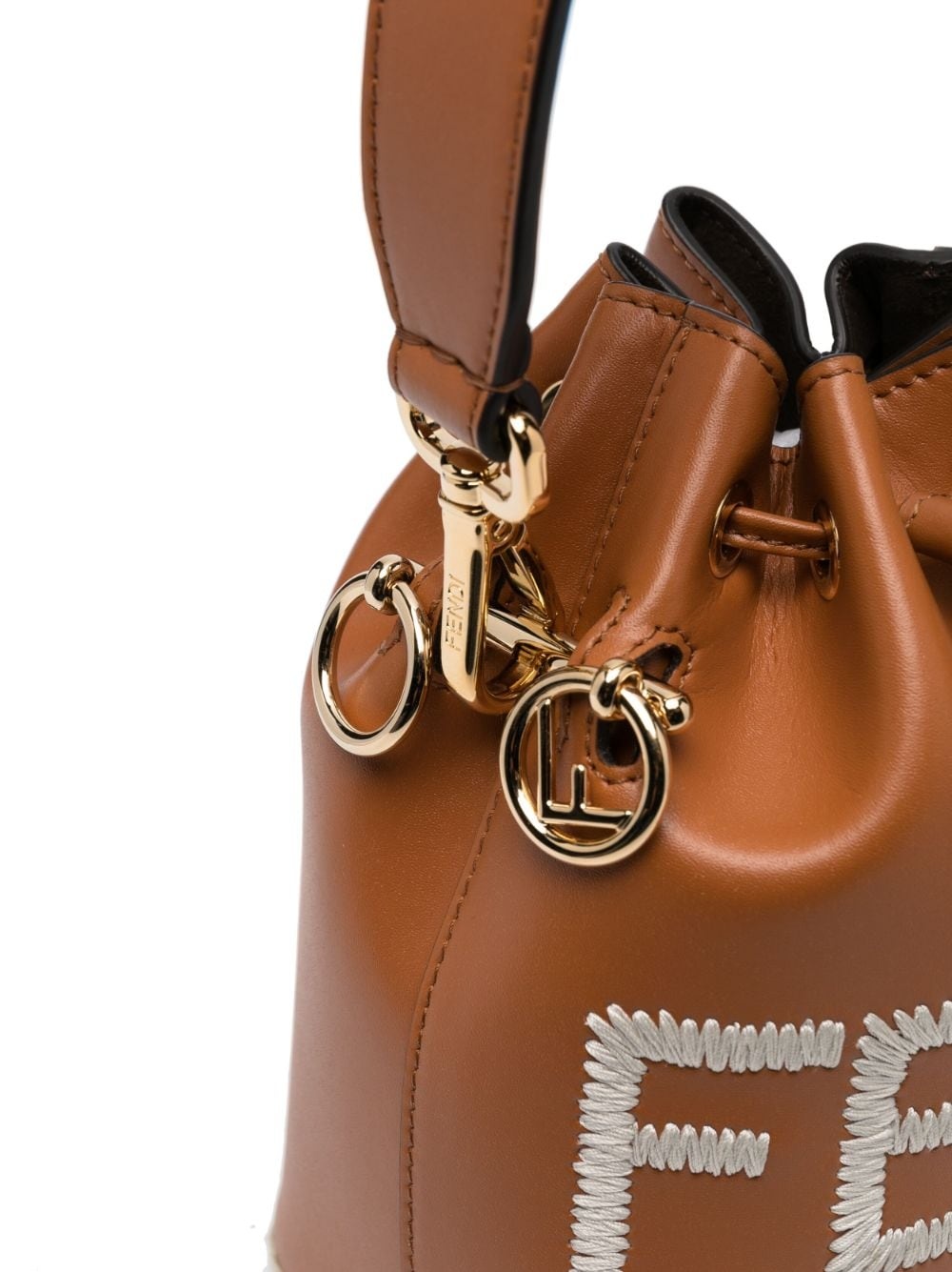 small Mon Tresor leather bucket bag - 4