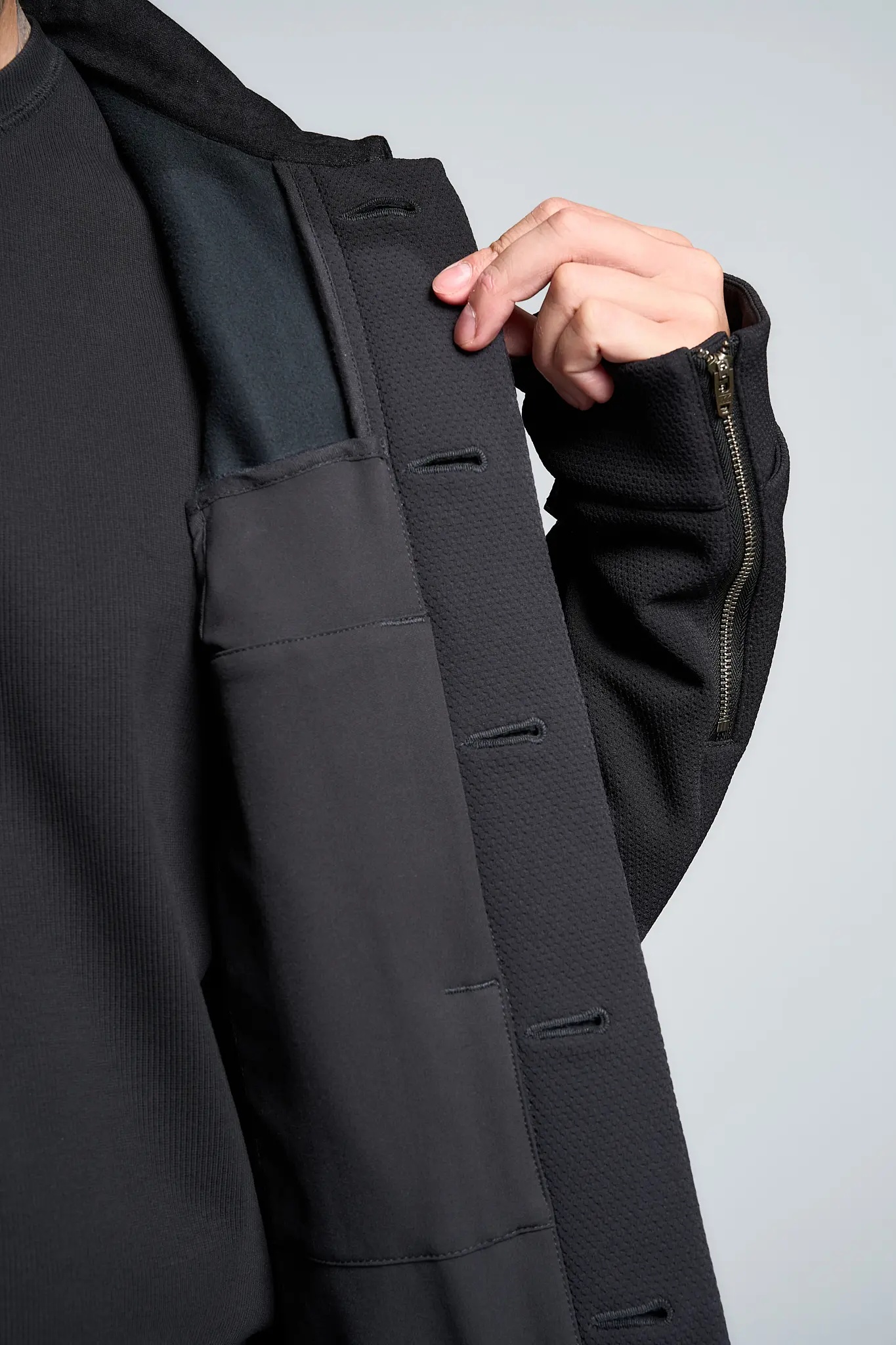 J86-SS schoeller® 3XDRY® WB-400™ Modular Work Jacket Black - 20
