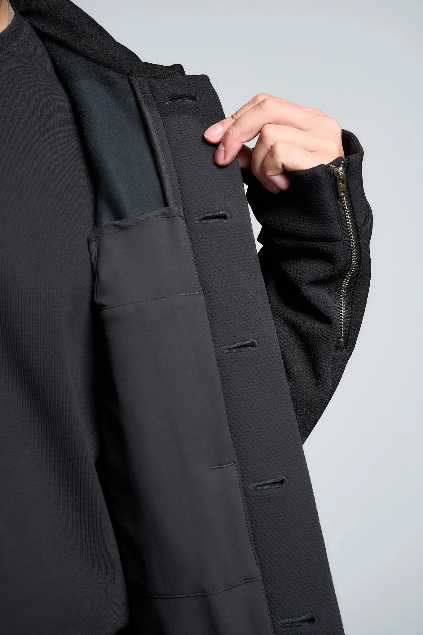 ACRONYM J86-SS schoeller® 3XDRY® WB-400™ Modular Work Jacket Black