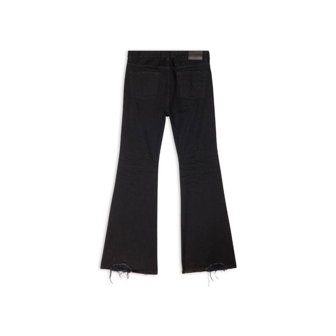 Flared Pants in Black - 5