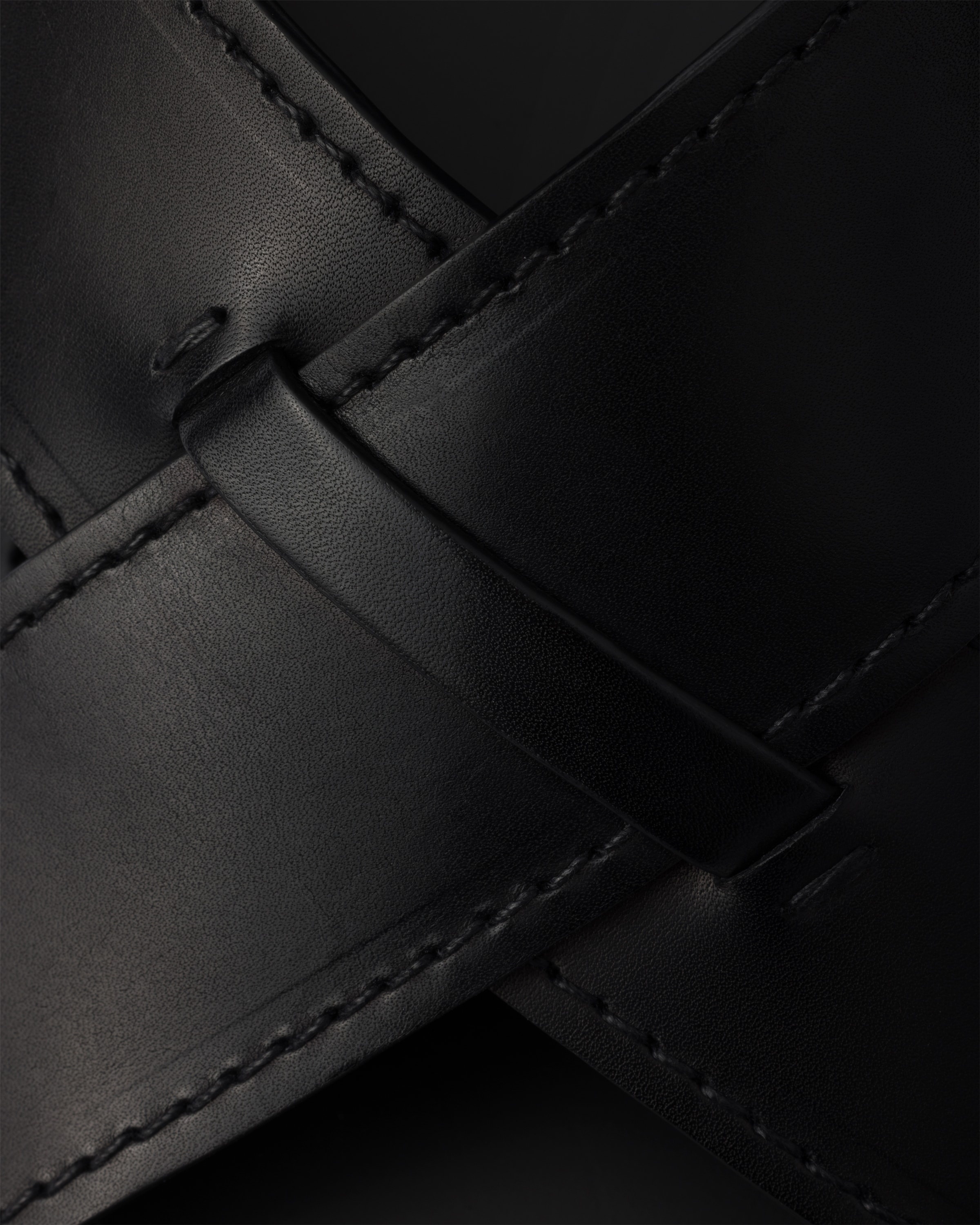 Decò leather crisscross sandals - 7