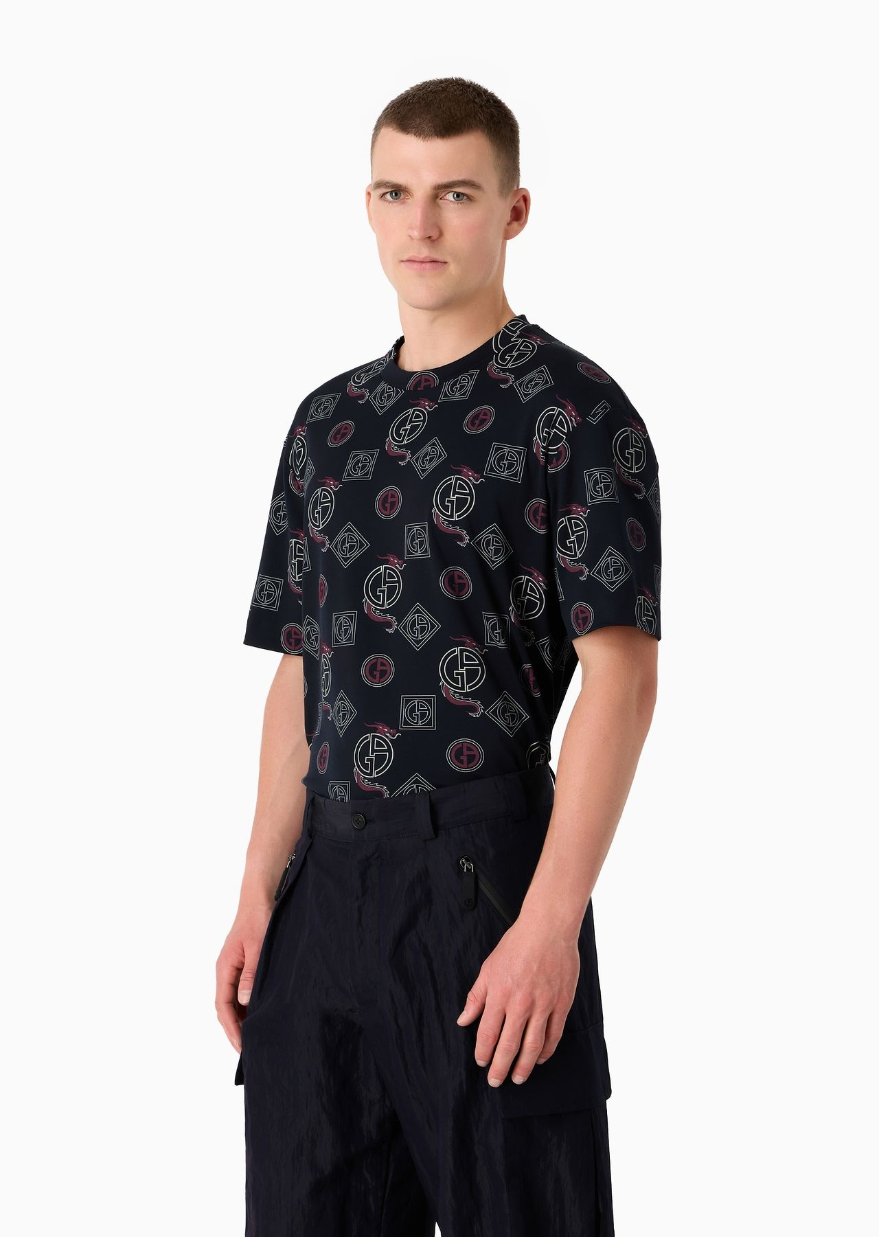 Cotton jersey crew-neck T-shirt - 2