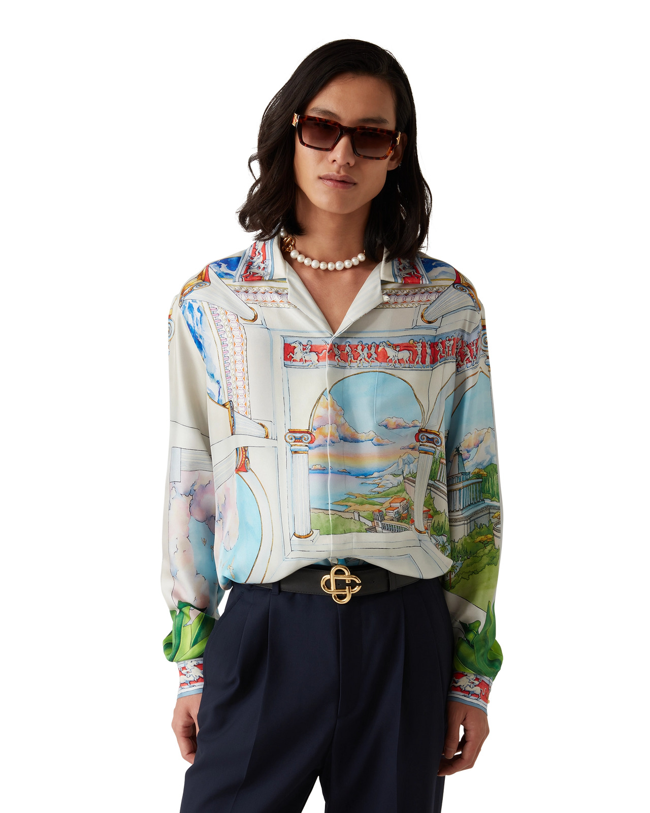 Le Passage Silk Shirt | Casablanca Paris - 4