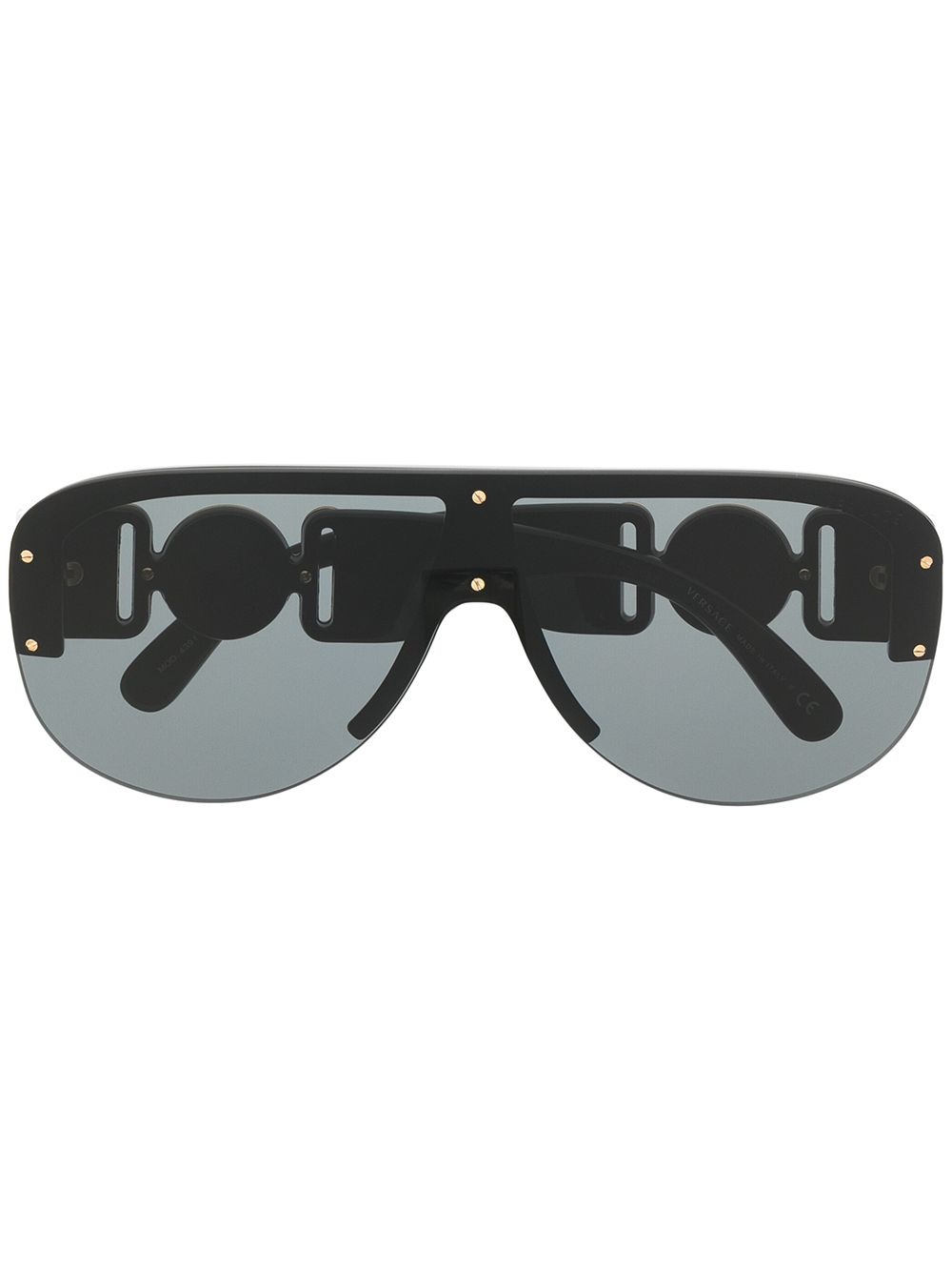 tinted aviator-frame sunglasses - 1