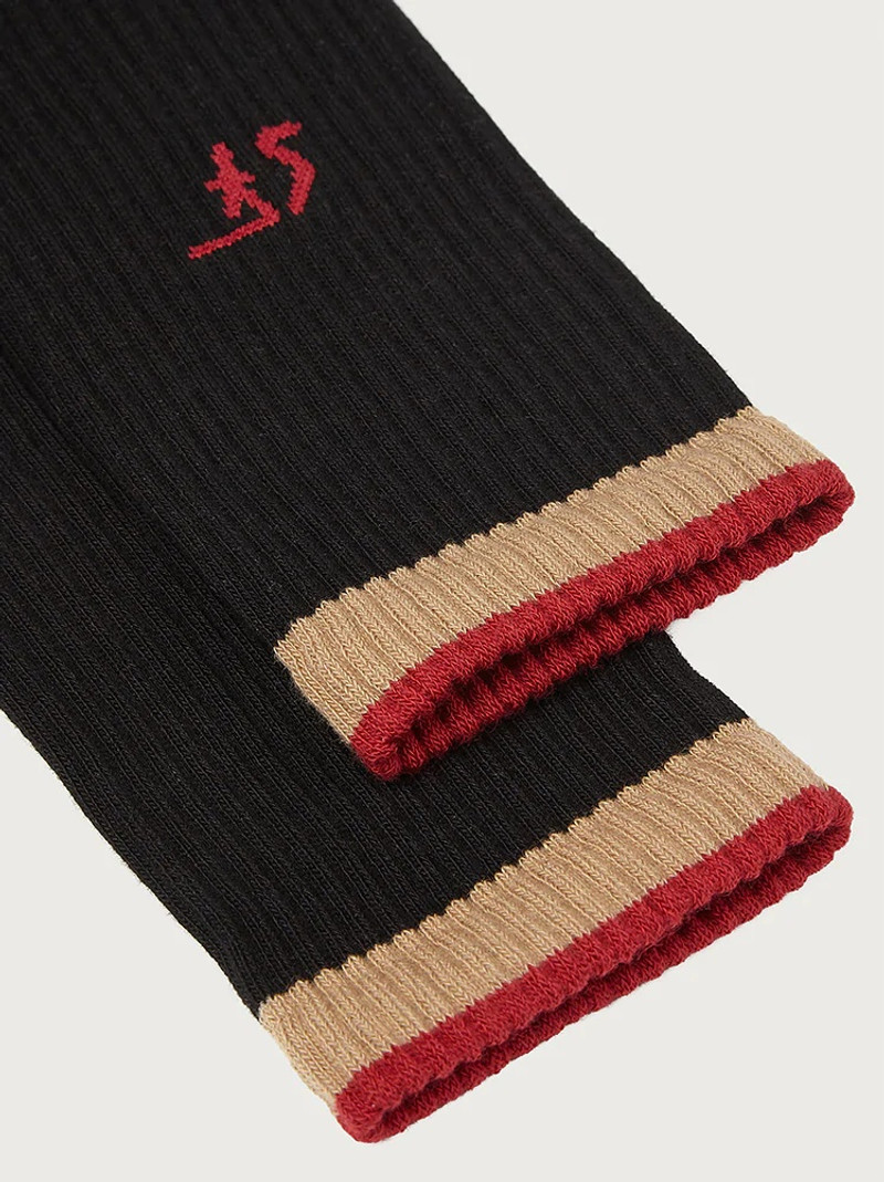 FERRAGAMO COTTON SPORTS SOCK outlook