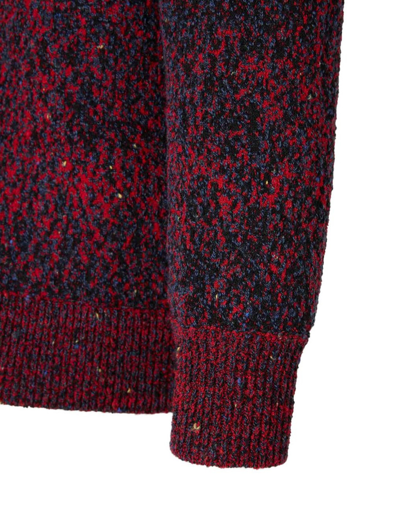 textured button wool cardigan 4