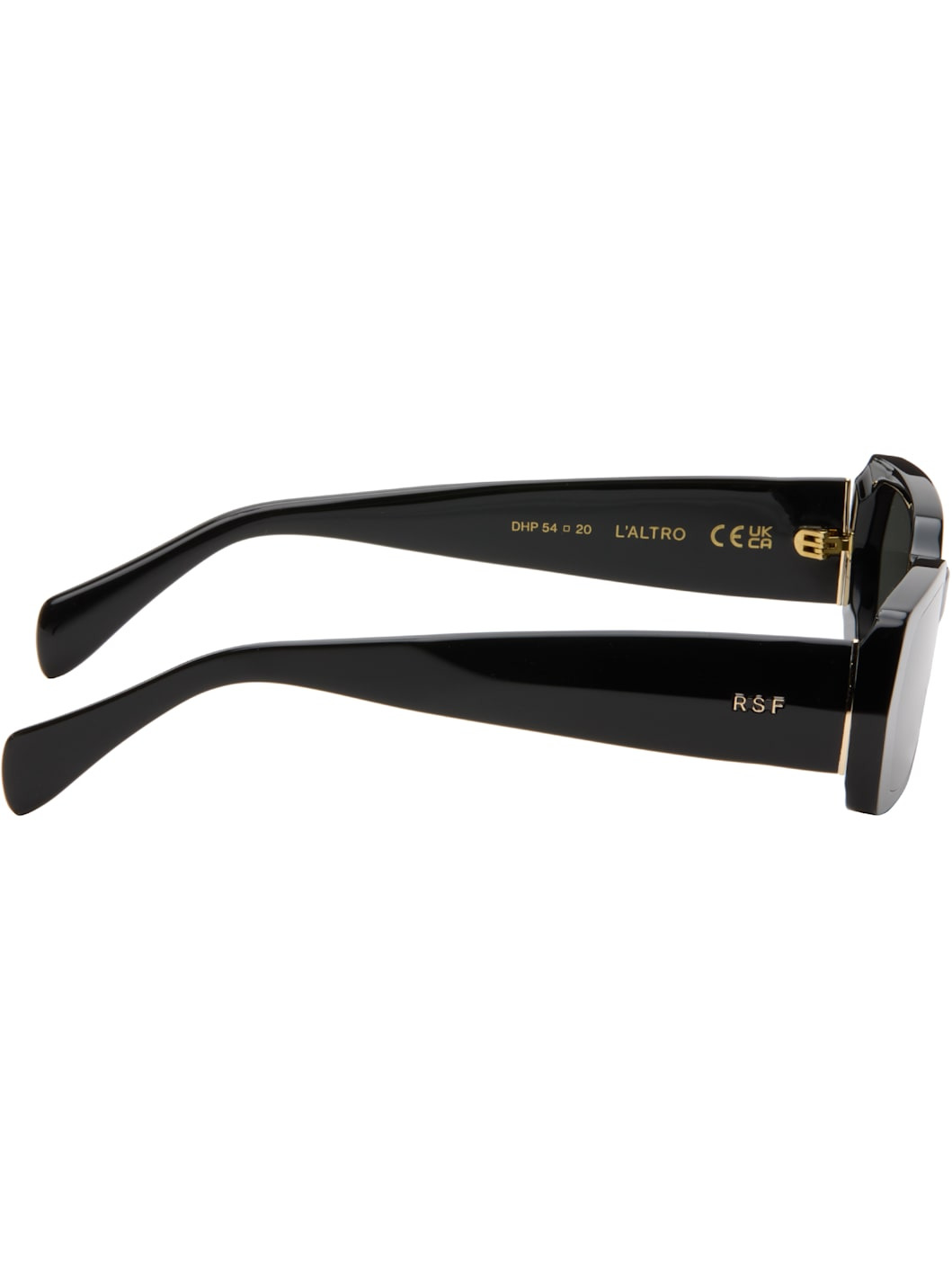 Black 'L'Altro' Sunglasses - 2