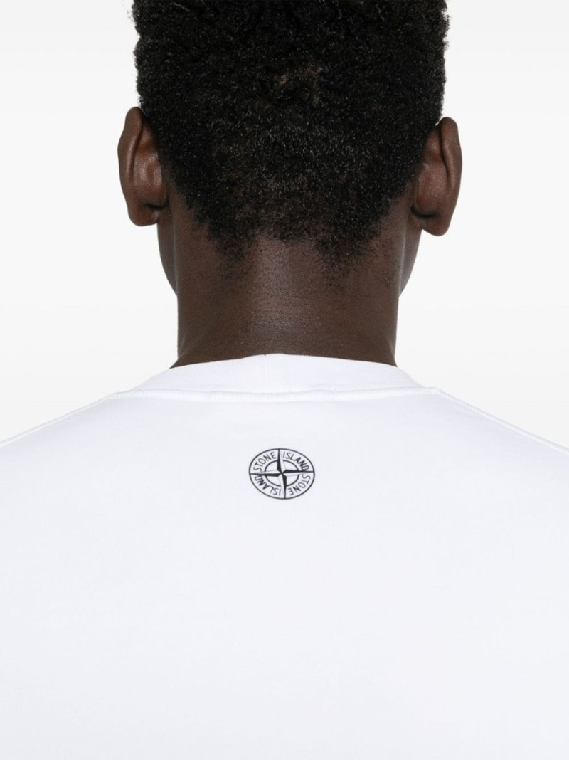 logo-print cotton sweatshirt 5