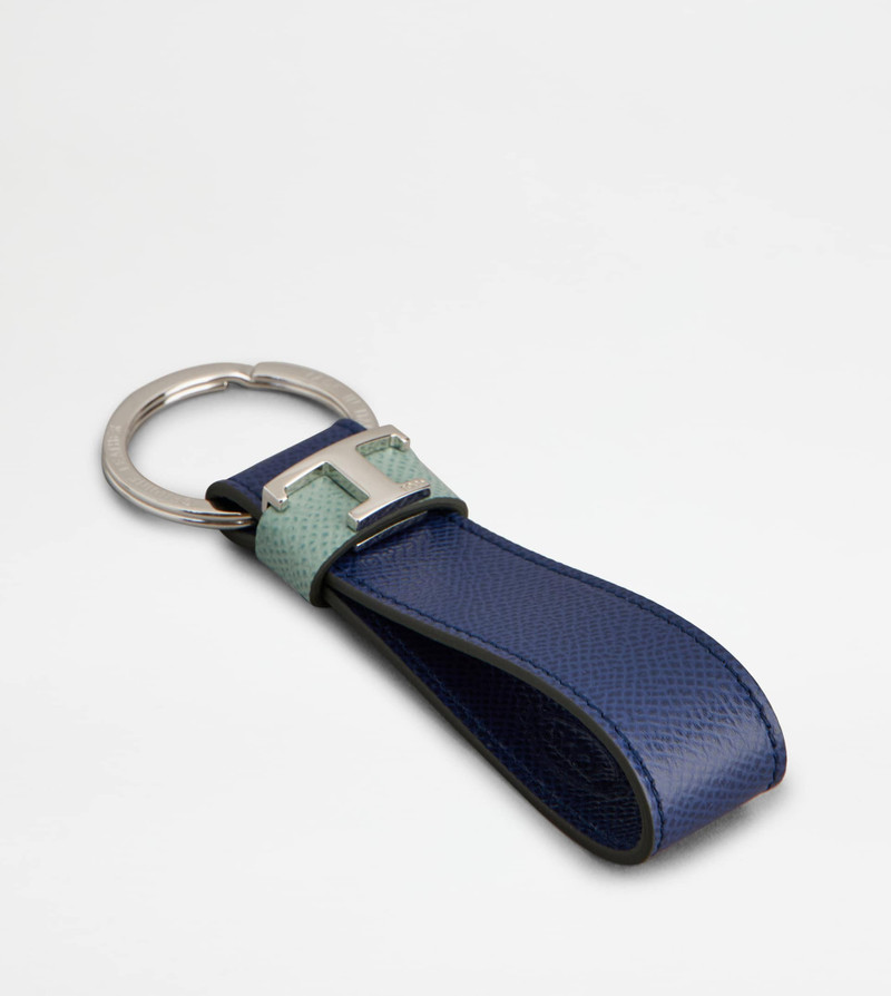 Tod's KEY HOLDER IN LEATHER - BLUE, LIGHT BLUE outlook