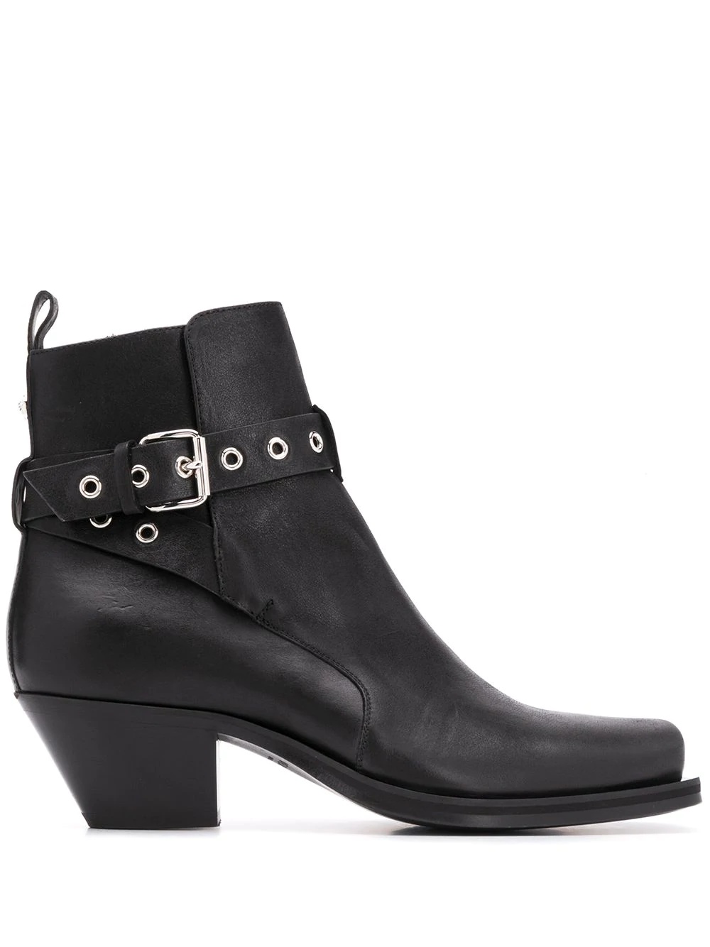 wrap-around strap ankle boots - 1