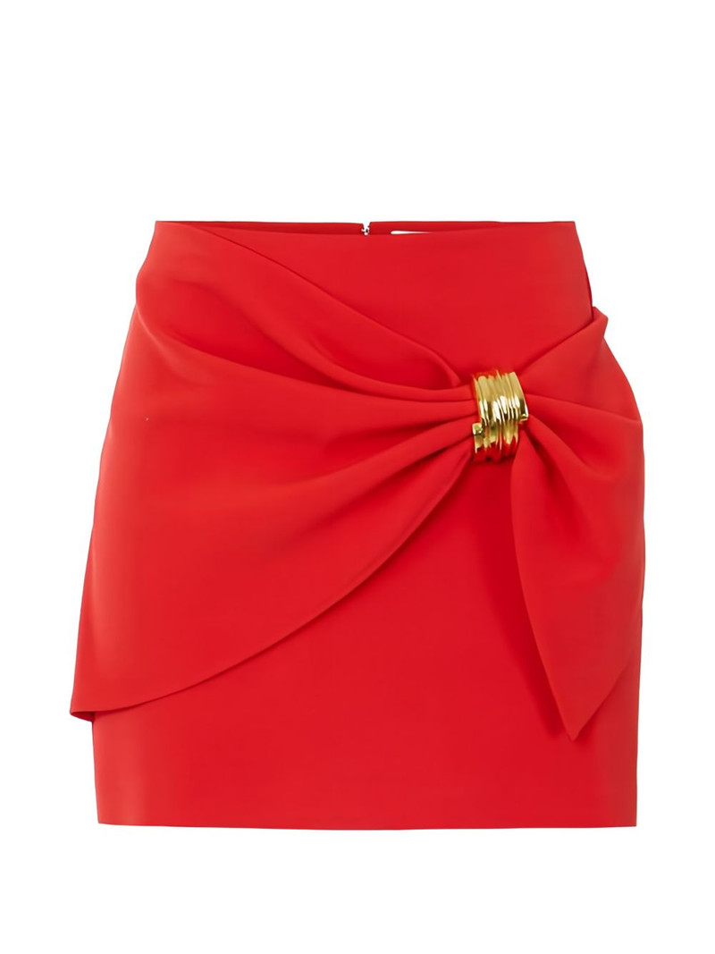 jewel draped mini skirt 1