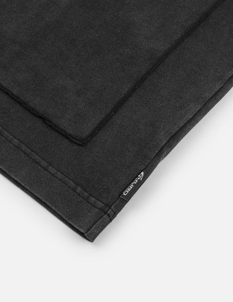 Logo and Seagull Embroidery Oversized T-shirt 11