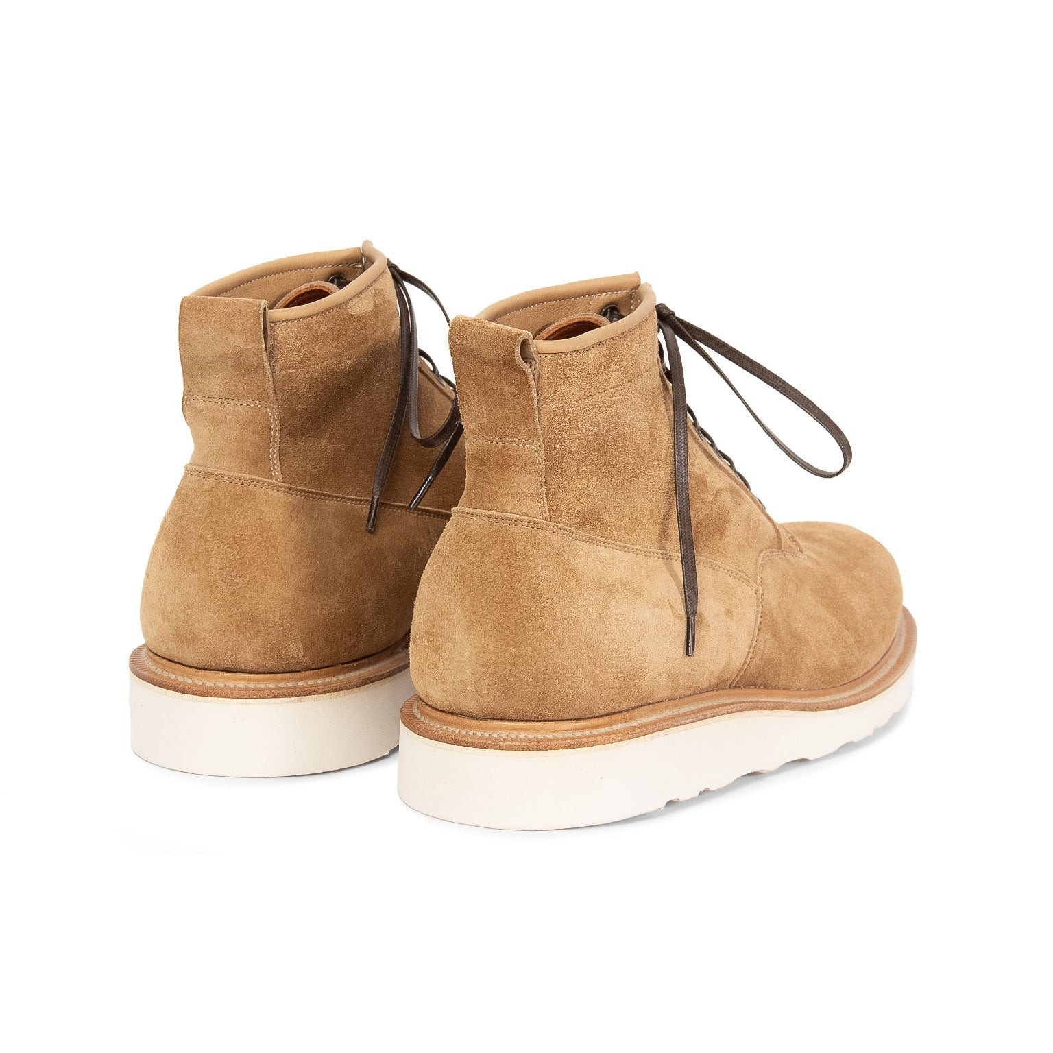 Scout - Peanut Papillon Calf Suede - 6