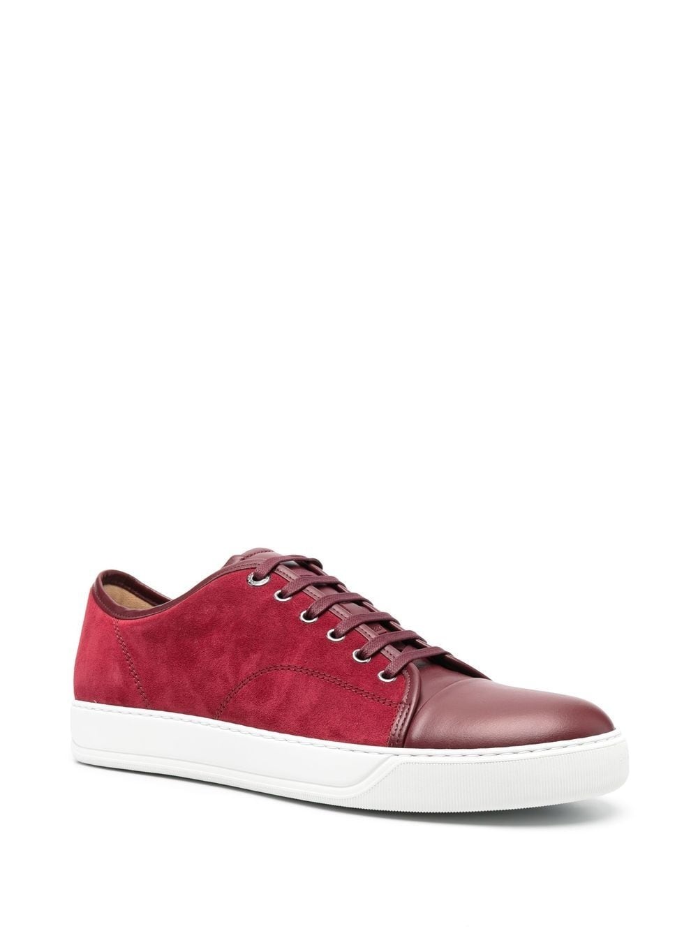 DBB1 panelled leather low-top sneakers - 2