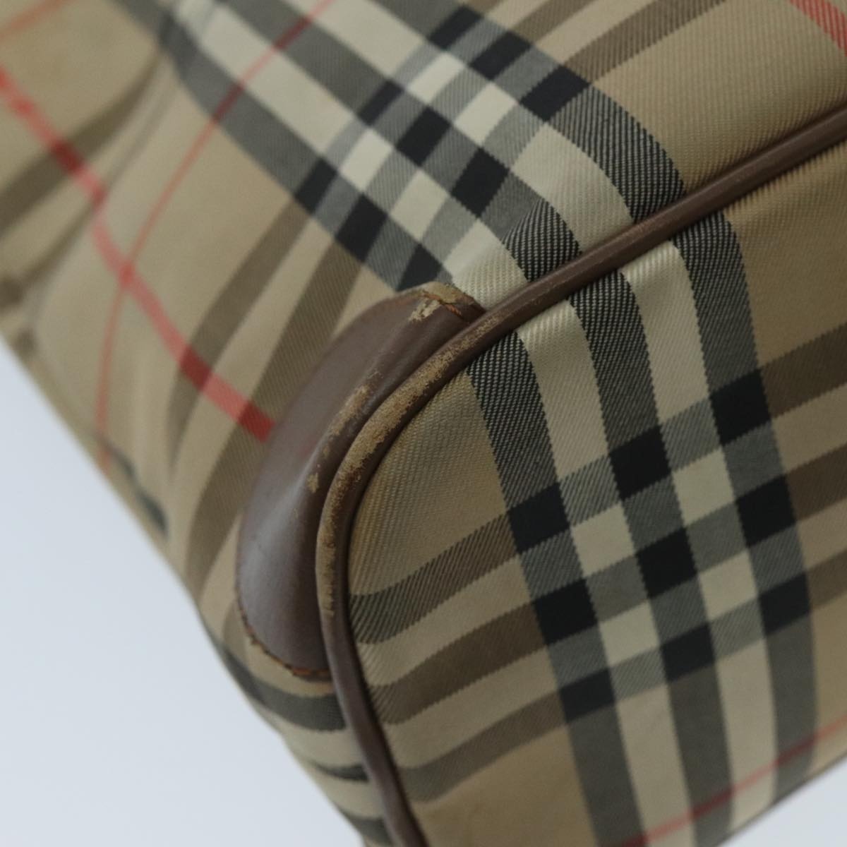 Burberry Nova Check Shoulder Bag Canvas Beige - 15