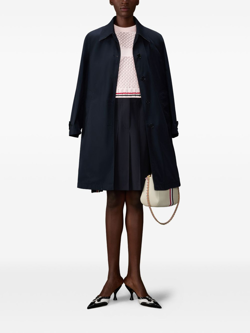 Thom Browne Hector pointelle-stitch T-shirt outlook