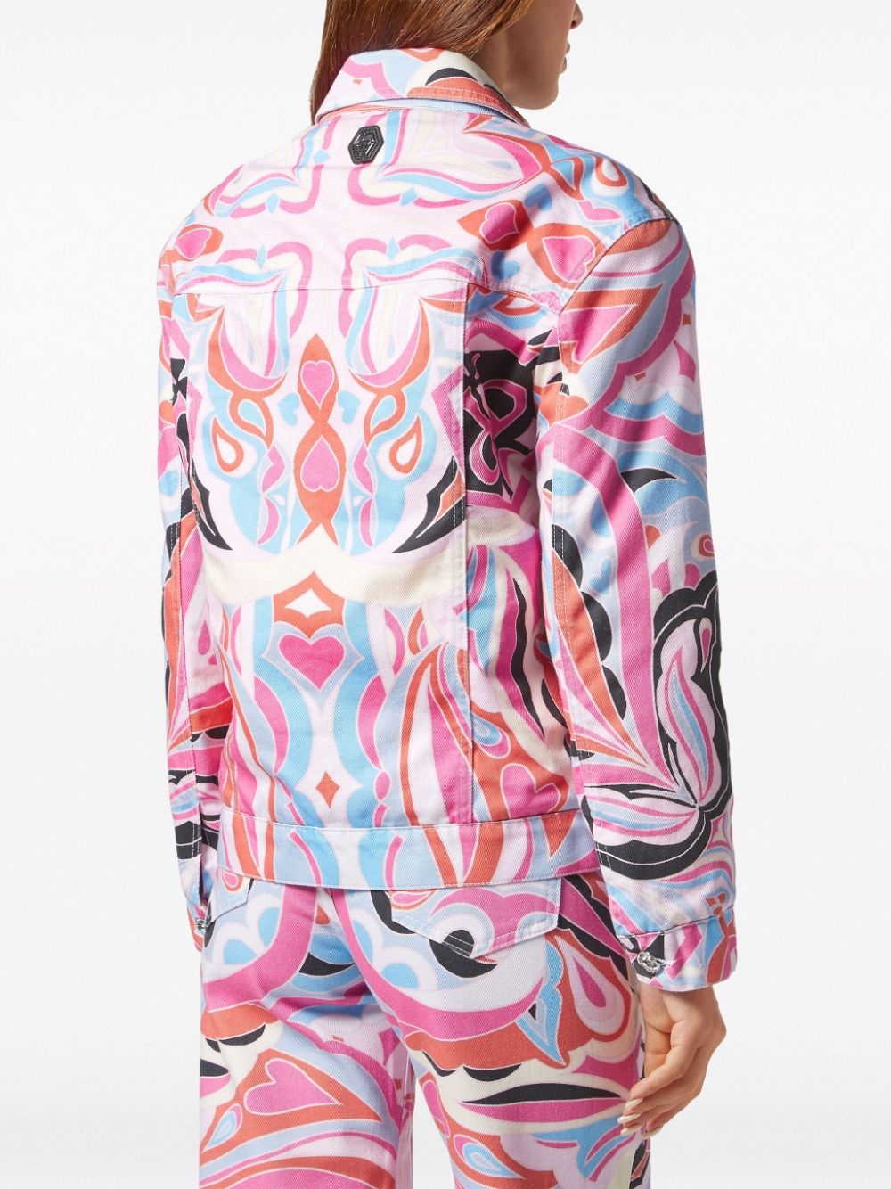 Circus cotton denim jacket - 4