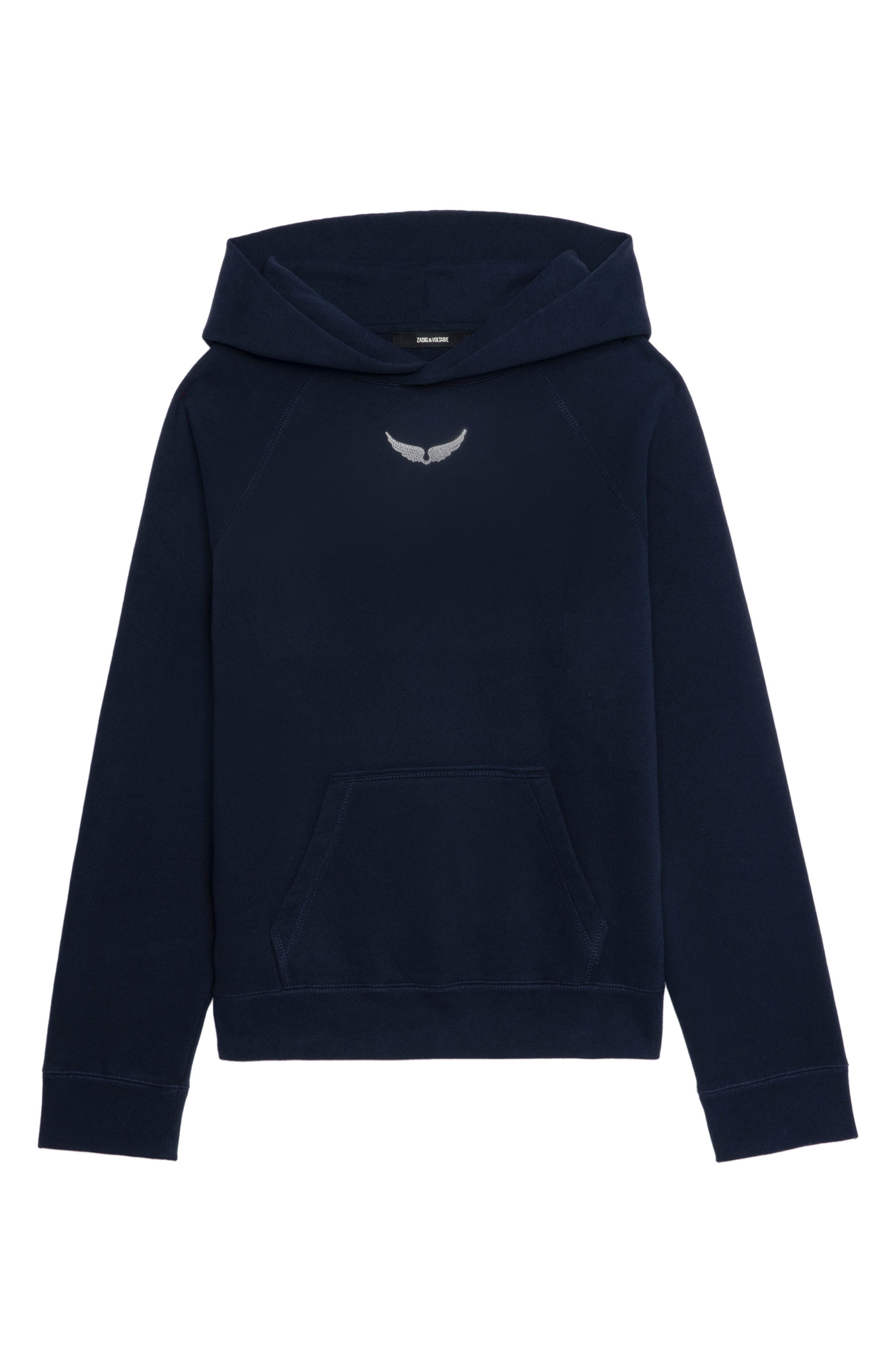 Zadig & Voltaire Georgy Photo Ride Strass Rhinestone Hoodie in Encore at Nordstrom - 5