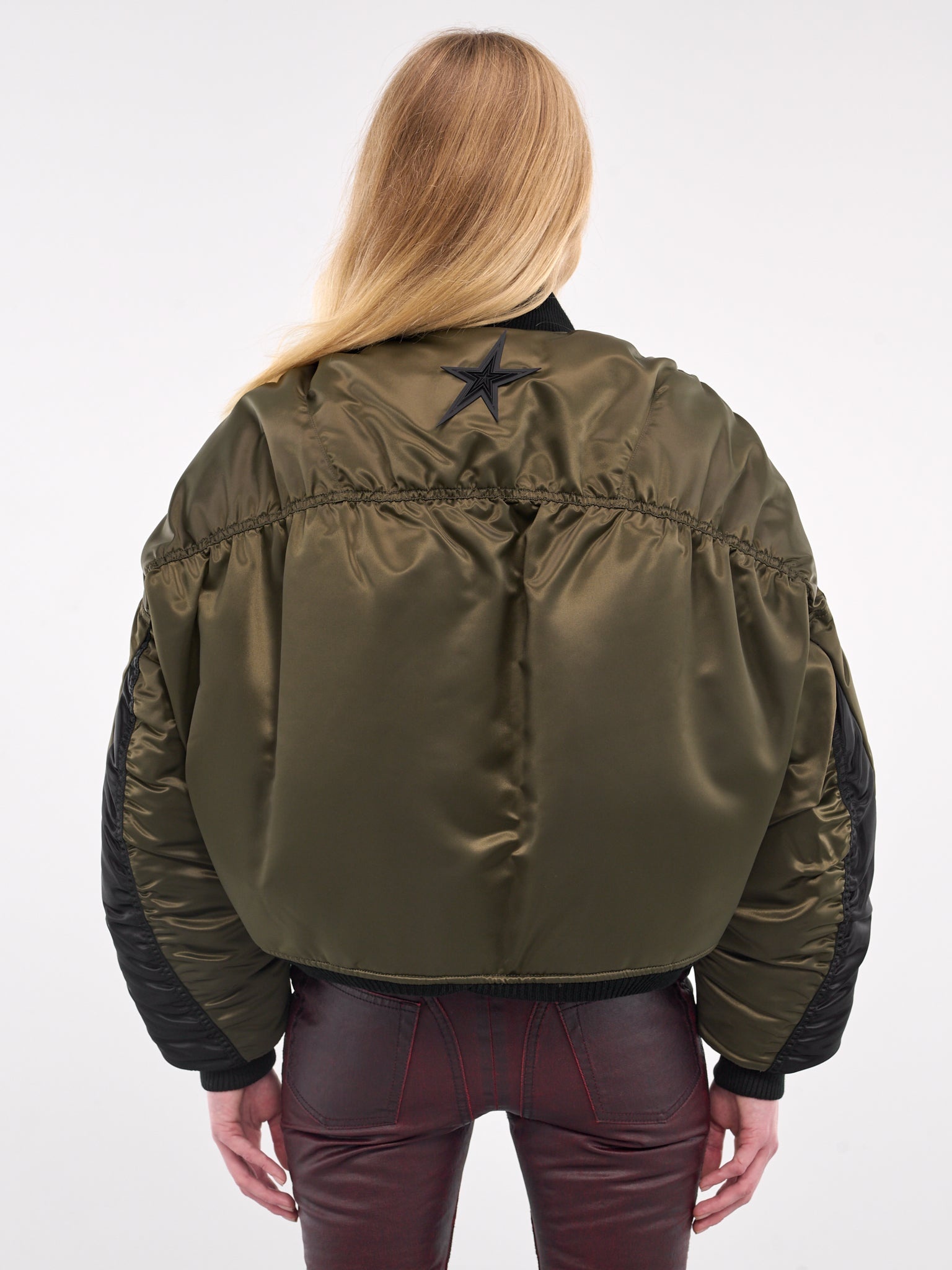 Satin Bomber Jacket - 3