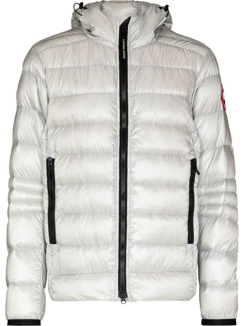 quilted puff jacket - 1