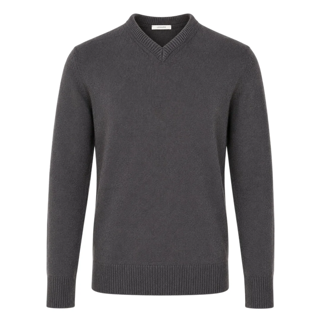 Cashmere V-Neck Sweater - 1