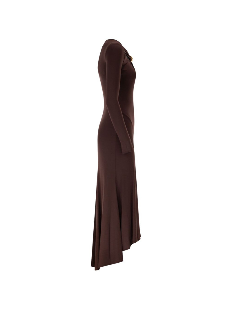 cut-out long-sleeves dress 3