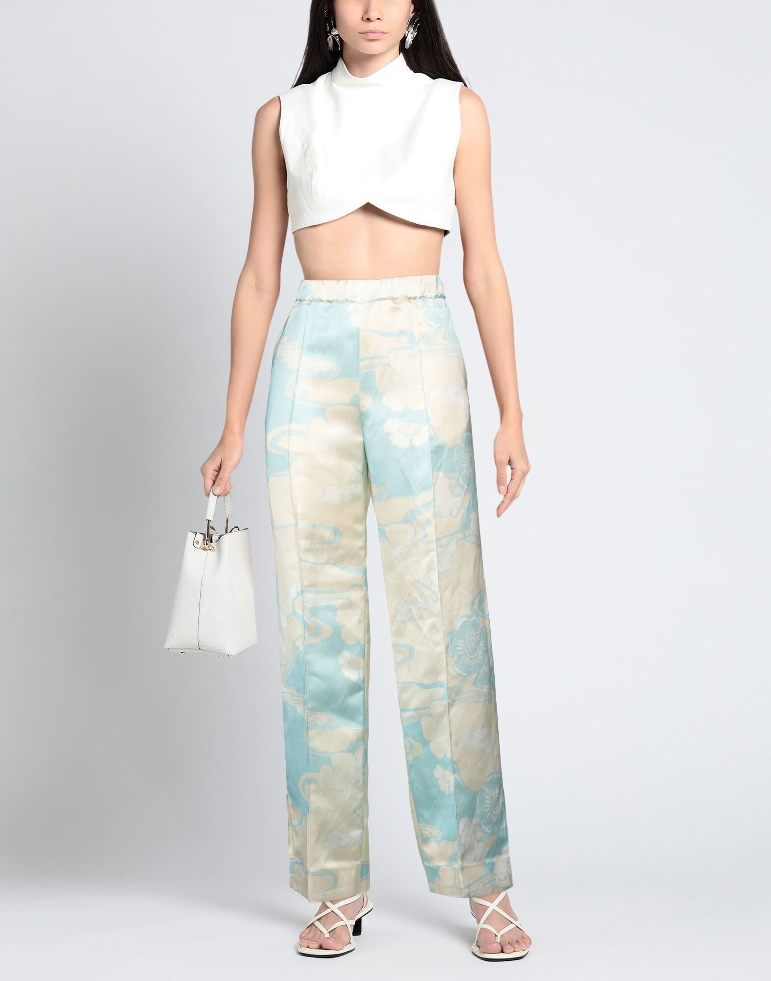 Sky blue Women's Casual Pants - 2