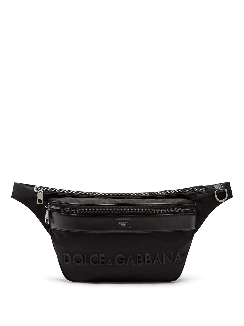 logo-lettering belt bag - 1