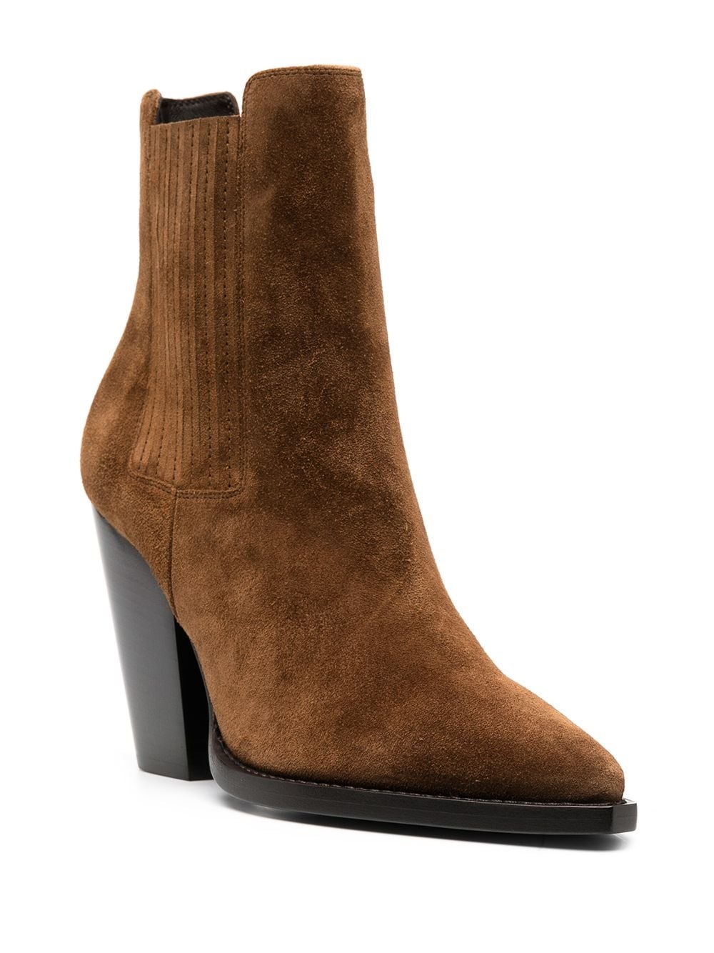 Theo chunky-heel ankle boots - 2