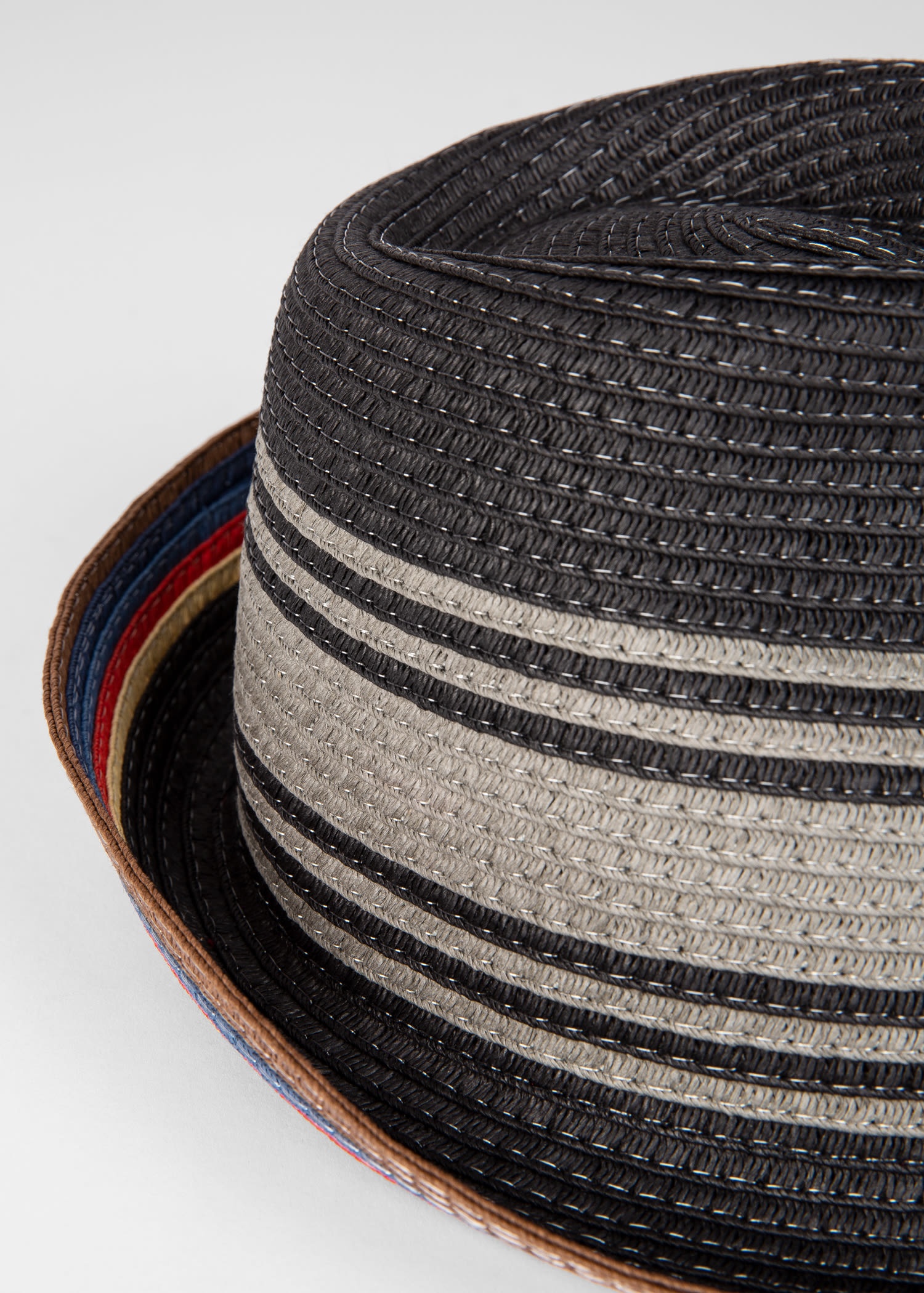 Braided Trilby Hat - 3