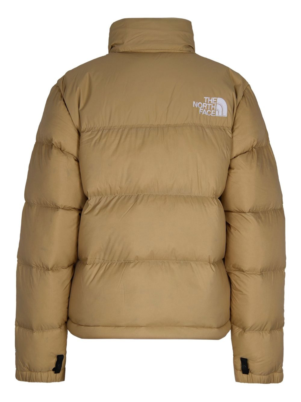 logo-embroidered puffer jacket - 2