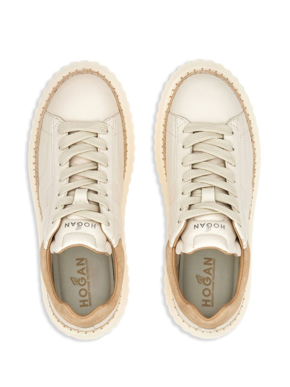 H-Stripes leather sneakers - 3